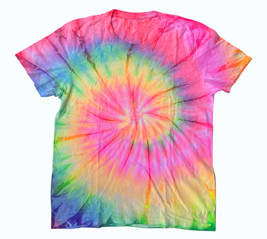 Hemp Vegan 90'S Tie Dye Camiseta